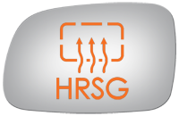 SIDE VIEW MIRROR HEATED W MOUNT